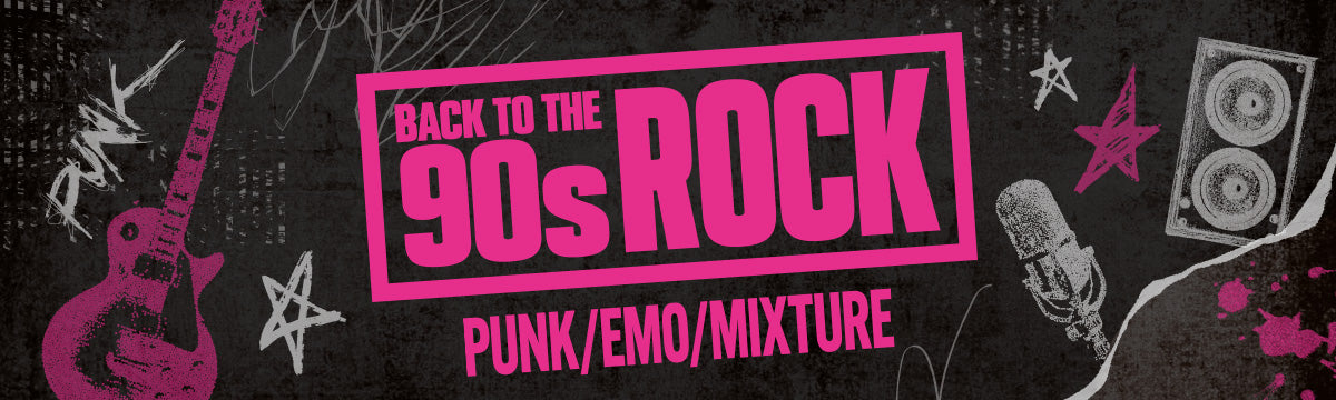 BACK TO THE 90s ROCK』キャンペーン – UNIVERSAL MUSIC STORE