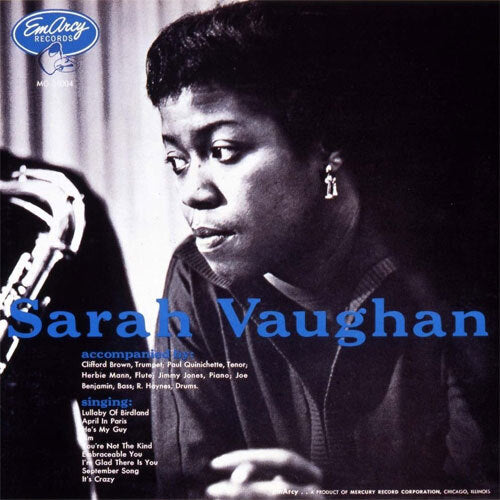 サラ・ヴォーン / Sarah Vaughan (with Clifford Brown)【直輸入盤】【180g重量盤LP】【アナログ】