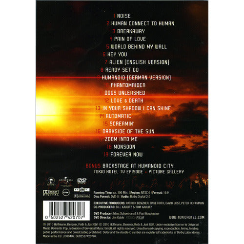 Tokio Hotel / Humanoid City Live【輸入盤】【DVD】