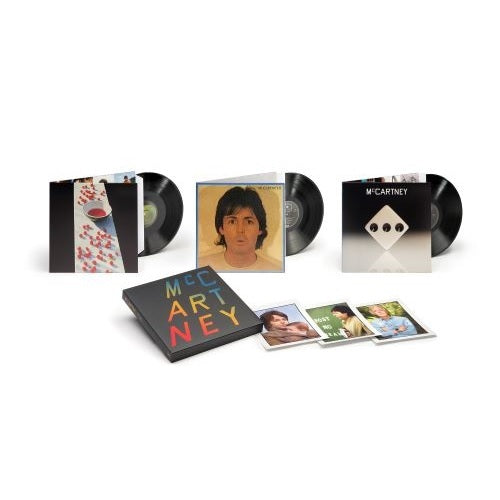 ポールマッカートニー/限定BOX 30cm×30cm 未開封　(1993年) ポール・マッカートニー / McCartney I II III 3LP Box Set【輸入盤