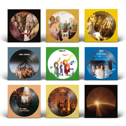 アバ ABBA LP 9枚セット アナログ盤レコード 発売中止】アバ / 9LP Studio Album Picture Disc Bundle【輸入盤