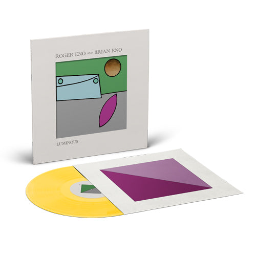 ロジャー・イーノ&ブライアン・イーノ / ルミナス【直輸入盤】【UNIVERSAL MUSIC STORE限定盤】【EP(イエロー盤)】【アナログ】
