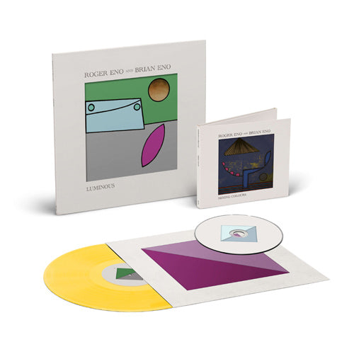 ロジャー・イーノ&ブライアン・イーノ / ミキシング・カラーズ&ルミナス【直輸入盤】【UNIVERSAL MUSIC STORE限定盤】【CD+EP(イエロー盤)】【CD】【+EP】