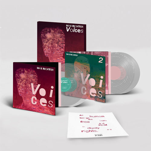 マックス・リヒター / ヴォイシズ 1&2【直輸入盤】【UNIVERSAL MUSIC STORE限定盤】【180g重量盤透明4LP】【アナログ】