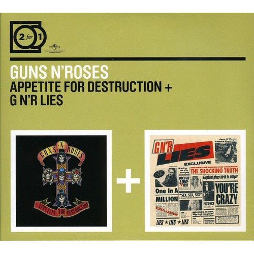 ガンズ・アンド・ローゼズ / 2 For 1: Appetite For Destruction / G N'R Lies【輸入盤】【CD】
