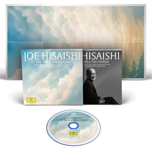 久石 譲 / Symphonic Suite the Boy and the Heron for piano and orchestra【直輸入盤】【限定盤】【UNIVERSAL MUSIC STORE限定盤】【Oカード・スリーヴ仕様、スカイブルー・ピクチャー・ディスク仕様CD、広げるとイラスト・ポスターになる折り畳みブックレット封入】【CD】