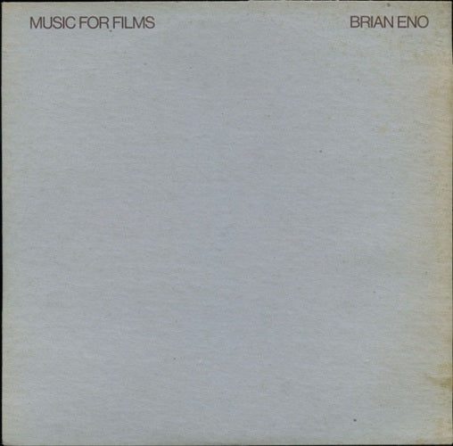 ブライアン・イーノ / Music For Films【輸入盤】【1LP】【アナログ】