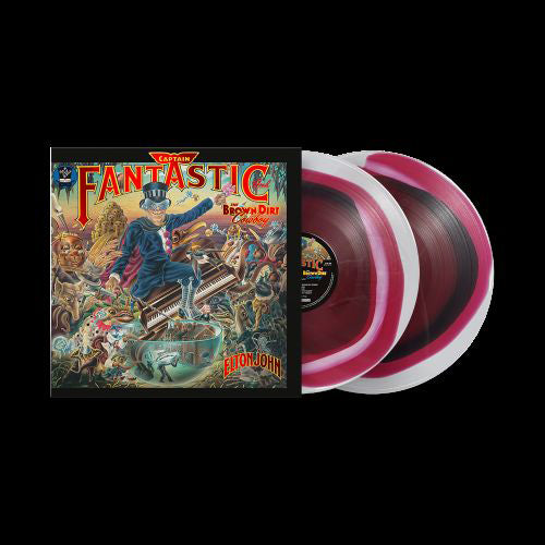 エルトン・ジョン / Captain Fantastic and the Brown Dirt Cowboy (50th Anniversary Edition)【輸入盤】【2LP】【カラー盤】【アナログ】