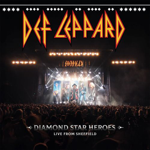 デフ・レパード / Diamond Star Heroes Live From Sheffield【輸入盤】【2LP】【カラー盤】【アナログ】
