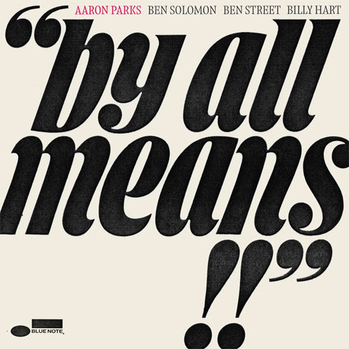 アーロン・パークス / By All Means【直輸入盤】【CD】