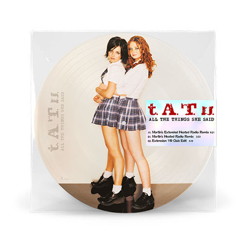 t.A.T.u. レコード　12インチ 3枚セット t.A.T.u. / All The Things She Said【輸入盤】【12インチレコード