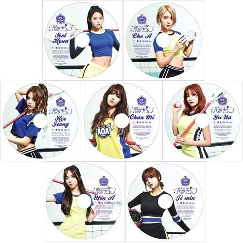 AOA / 胸キュン【初回限定仕様メンバー別ピクチャーレーベル7形態セット】【CD MAXI】