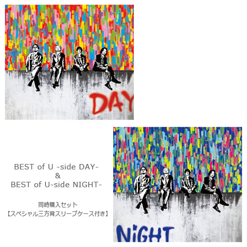ストレイテナー / BEST of U -side DAY- & -side NIGHT-【初回限定盤】【同時購入セット】【スペシャル三方背スリーブケース付き】【CD】【+DVD】