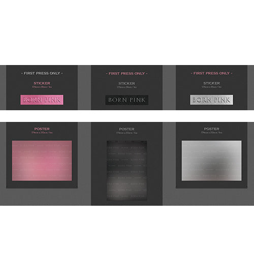 BLACKPINK / BORN PINK【BOX SET ver.】【3形態コンプリートセット】【CD】