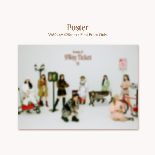 fromis_9 / 9 WAY TICKET【2形態セット】【UNIVERSAL MUSIC STORE限定<Aコース>:メンバー直筆サイン入り撮り下ろし生写真(メンバー9人ランダム)付き】【輸入盤】【CD】