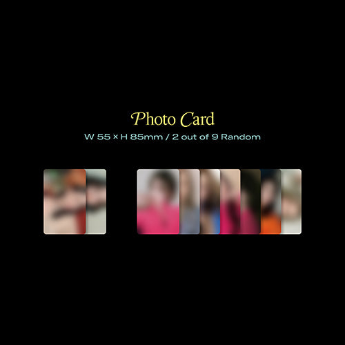 fromis_9 / Midnight Guest【Jewel case ver.】【9形態セット】【輸入盤】【CD】