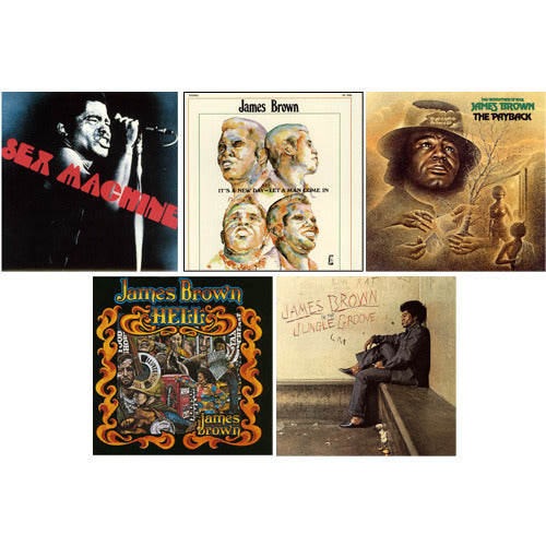 ジェームス・ブラウン / 取りあえずの名盤5枚!【生産限定盤】【CD】