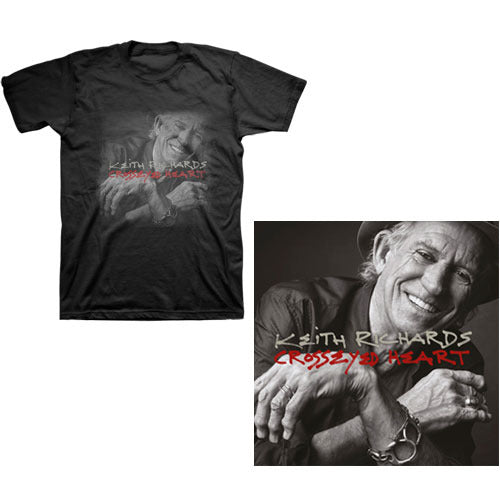 キース・リチャーズ / クロスアイド・ハート+Keith Richards Crosseyed Heart Tee M【M】【Mサイズ】【CD】【SHM-CD】【+T-SHIRT】