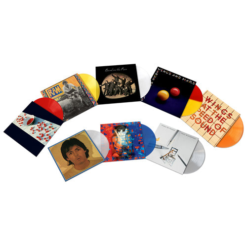 ポール・マッカートニー / アナログ再発シリーズ 8タイトルセット【LP】【直輸入仕様】【UNIVERSAL MUSIC STORE限定盤】【カラー・ヴィニール】【アナログ】