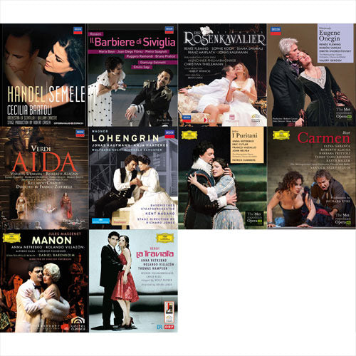 V.A. / DVD&ブルーレイ・オペラ名盤選 Blu-ray10タイトルセット【Blu-ray】
