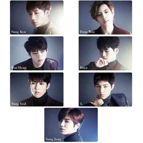 INFINITE / Dilemma【ミュージックコネクティングカード(7枚セット)】【ストア限定】【MUSIC CARD】