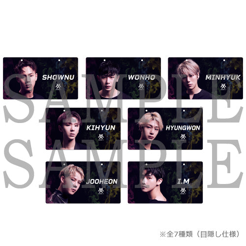 MONSTA X / LIVIN' IT UP(コレクションネームプレート Vol.5)【7種類(目隠し仕様)】【追加販売分】