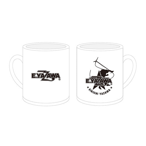 矢沢永吉 / マグカップ(ロゴ星シルエット)ホワイト【グッズ