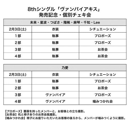 ザ・フーパーズ / ヴァンパイアキス【3形態セット】【2月3日(土)個別チェキ会:執事DAY】【第3部】【CD MAXI】【+DVD】