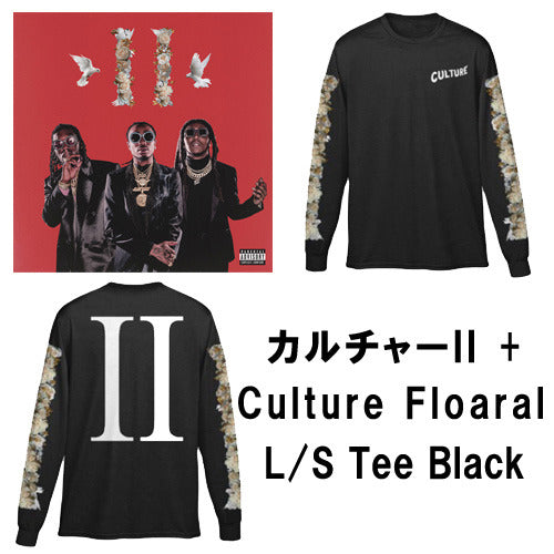 ミーゴス / カルチャーII + Culture Floaral L/S Tee Black【CD】【+Tシャツ】