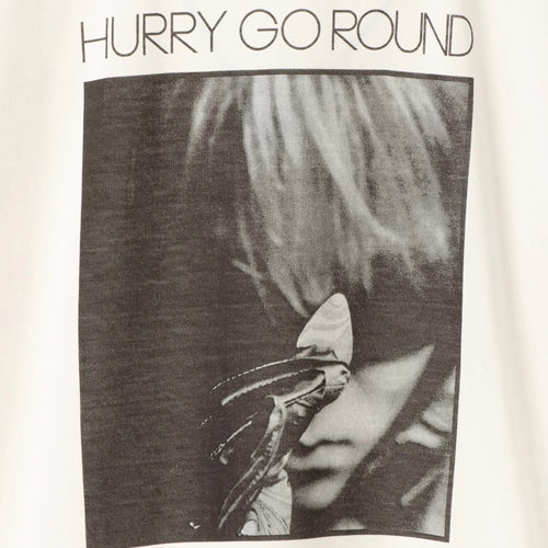 hide / ビッグプリントTシャツ (T-Shirts / White)