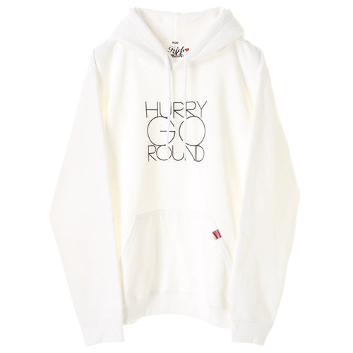 hide / ロゴプルパーカー (Hoodie / White)