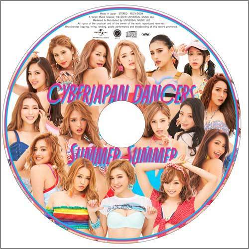 CYBERJAPAN DANCERS / Summer Summer【UNIVERSAL MUSIC STORE限定盤】【個別握手会】【2018年8月12日(日)】【CD MAXI】
