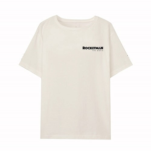 エルトン・ジョン / Rocketman The Movie Logo S/S Tee (T-shirt / White)