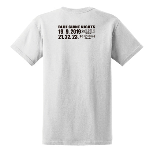 ヴァリアス・アーティスト / BLUE GIANT NIGHTS 2019 × MIHARA YASUHIRO Tシャツ【White】