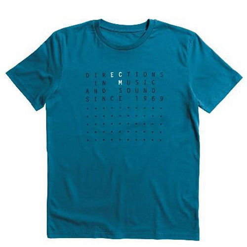 ECM / ディレクションズ・イン・ミュージック Tシャツ【ブルー】