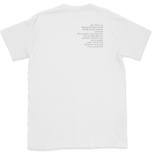 テイラー・スウィフト / the "i knew you" t-shirt