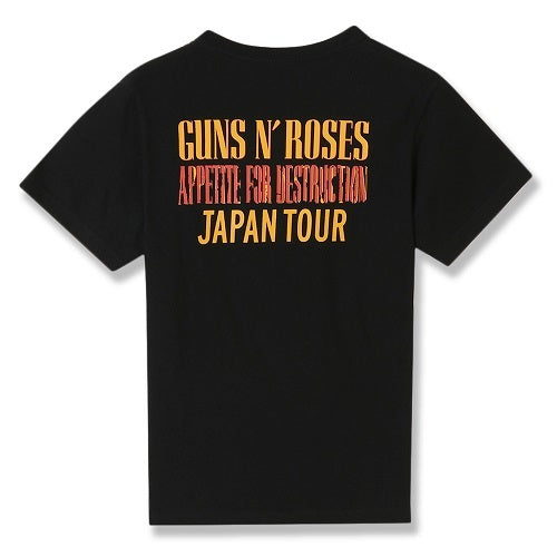 ガンズ・アンド・ローゼズ / Appetite for Destruction Japan Tour Tシャツ【Tee/Black】