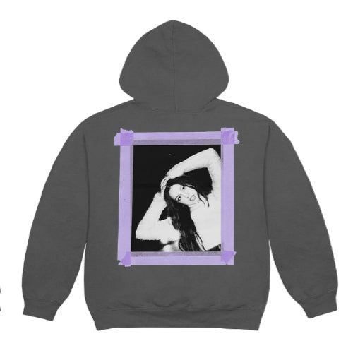 オリヴィア・ロドリゴ / Charcoal Spill Ur Guts Hoodie