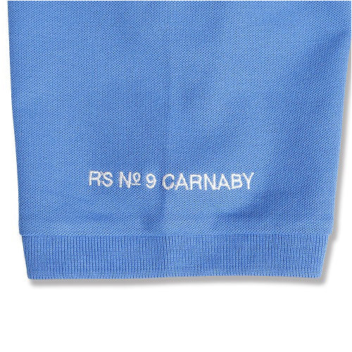 ザ・ローリング・ストーンズ / RS No,9 Harajuku【The Rolling Stones Embroidered Polo】【Blue】