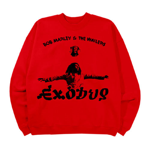 ボブ・マーリー / Bob Marley Pop Up Store【Bob Marley Exodus Red スウェット】