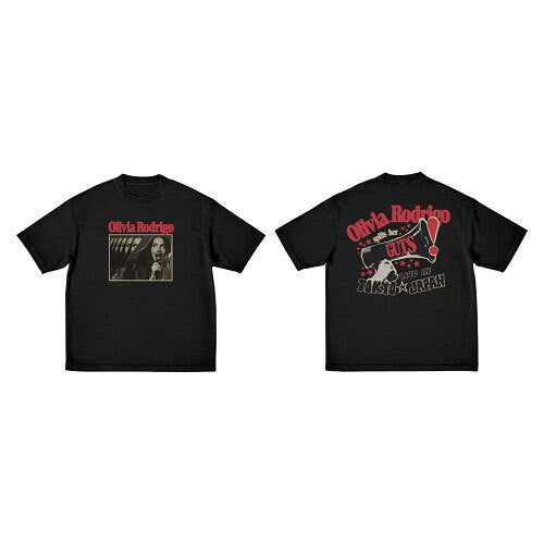 オリヴィア・ロドリゴ / Olivia Rodrigo Pop Up 2024【Olivia Rodrigo Live In Tokyo Tee】【Black】