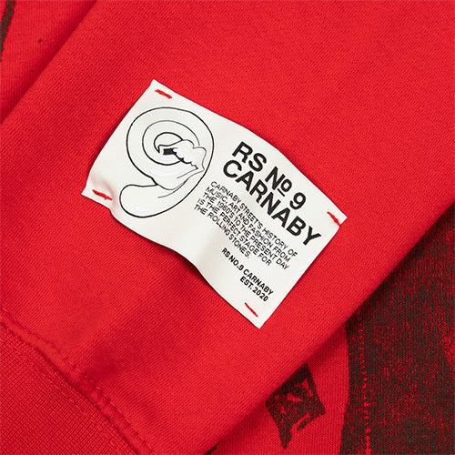 ザ・ローリング・ストーンズ / RS No,9 Harajuku【The Rolling Stones Jagger Red Crewneck Sweat】