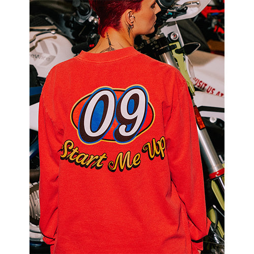 ザ・ローリング・ストーンズ / RS No,9 Harajuku【The Rolling Stones レーサースタートミーアップロングスリーブティーシャツ】