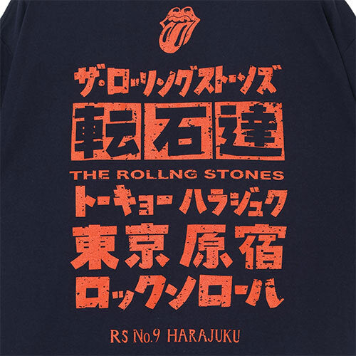 ザ・ローリング・ストーンズ / RS No,9 Harajuku【The Rolling Stones RS9 Harajuku Retro Kanji Tee】