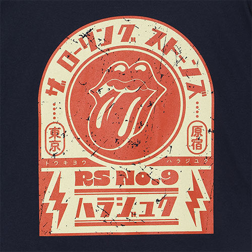 ザ・ローリング・ストーンズ / RS No,9 Harajuku【The Rolling Stones RS9 Harajuku Retro Katakana Tee】