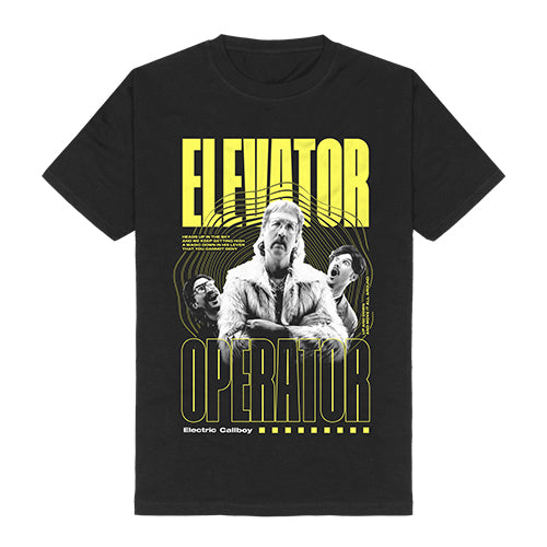 エレクトリック・コールボーイ / Electric Callboy 2025【Elevator Operator S/S Tee】【Black】