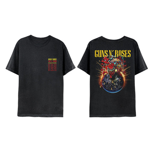 ガンズ・アンド・ローゼズ / Guns N' Roses Japan 2025 Reverse Tour Admat 2025 T-Shirt