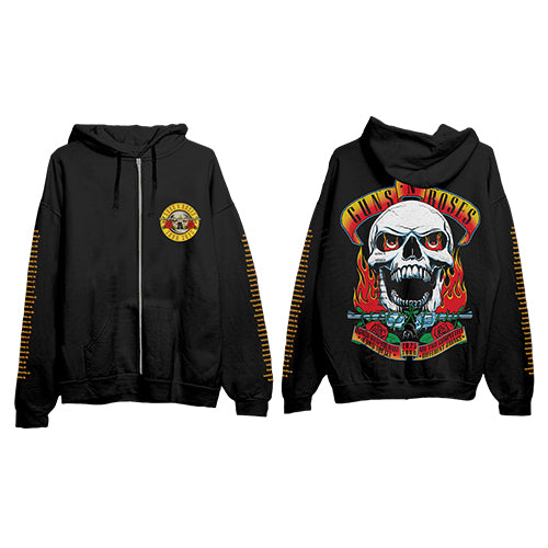 ガンズ・アンド・ローゼズ / Guns N' Roses Japan 2025 Tour 2025 Zip Up Hoodie
