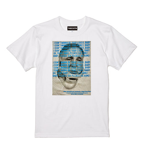 THEE MICHELLE GUN ELEPHANT / TMGE High Time Tour T-shirts BLUE(Re-Print)