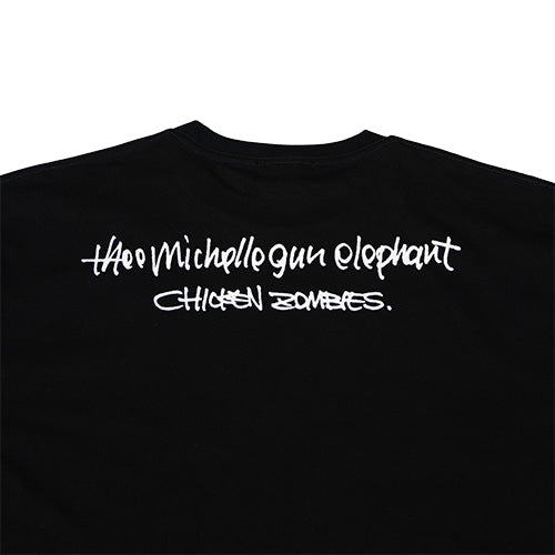 THEE MICHELLE GUN ELEPHANT / TMGE Vinyl JKT T-shirts(Chicken Zombies)